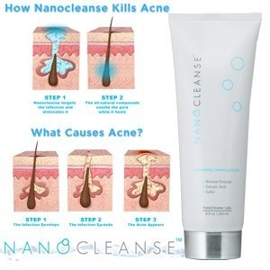 Nanocleanse is a powerful acne blackhead treatment that clears existing blackheads in 72 hours