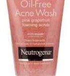 Neutrogena Oil-Free Acne Wash Scrub Pink Grapefruit
